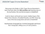 2023/24 Topps Chrome Basketball Blaster Box - Image 5