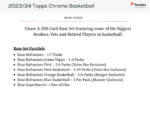 2023/24 Topps Chrome Basketball Blaster Box - Image 2