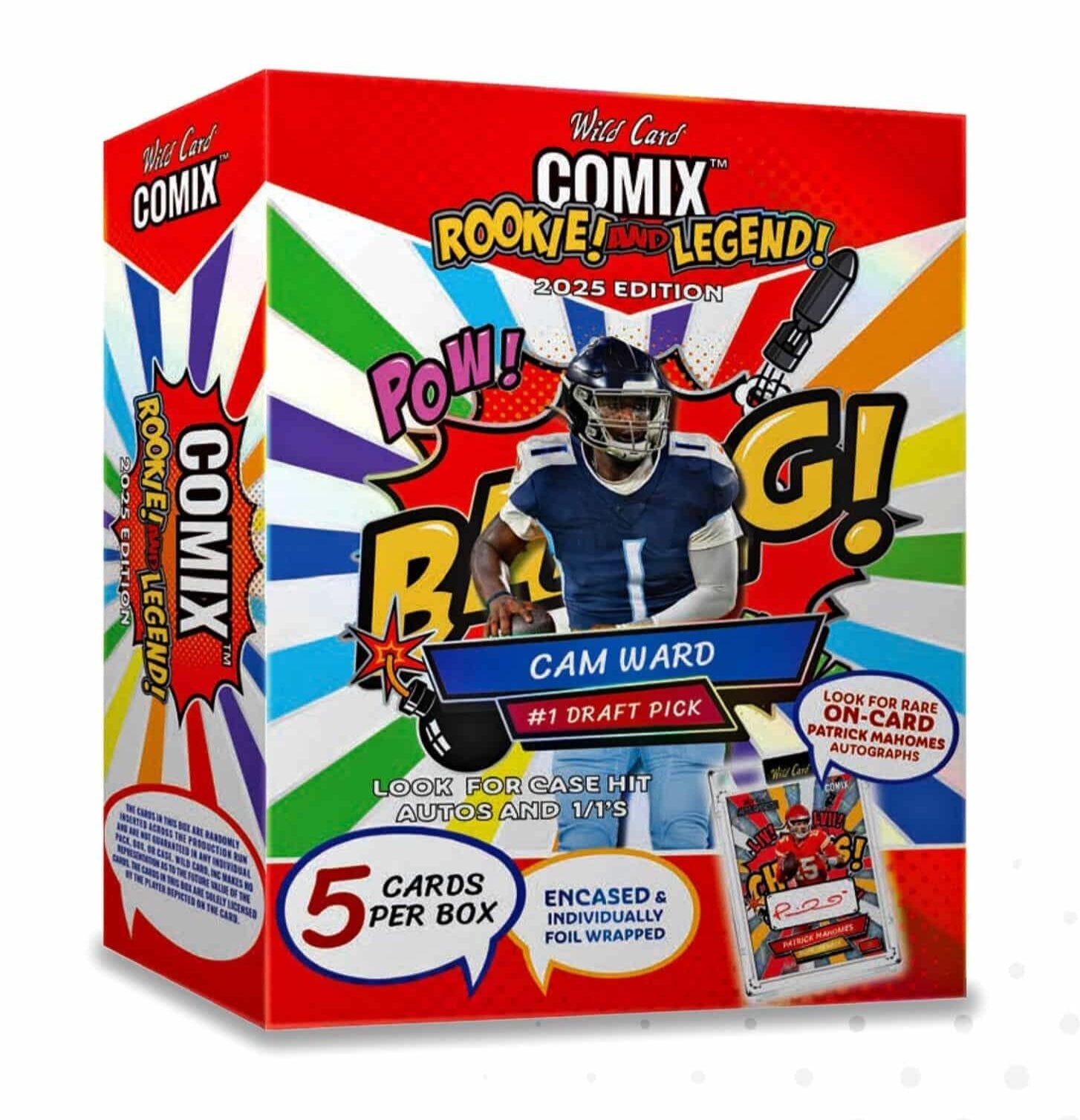 2025-Wild-Card-COMIX-Rookies-And 2025 Wild Card COMIX Rookies and Legends Hobby Box - Image 1