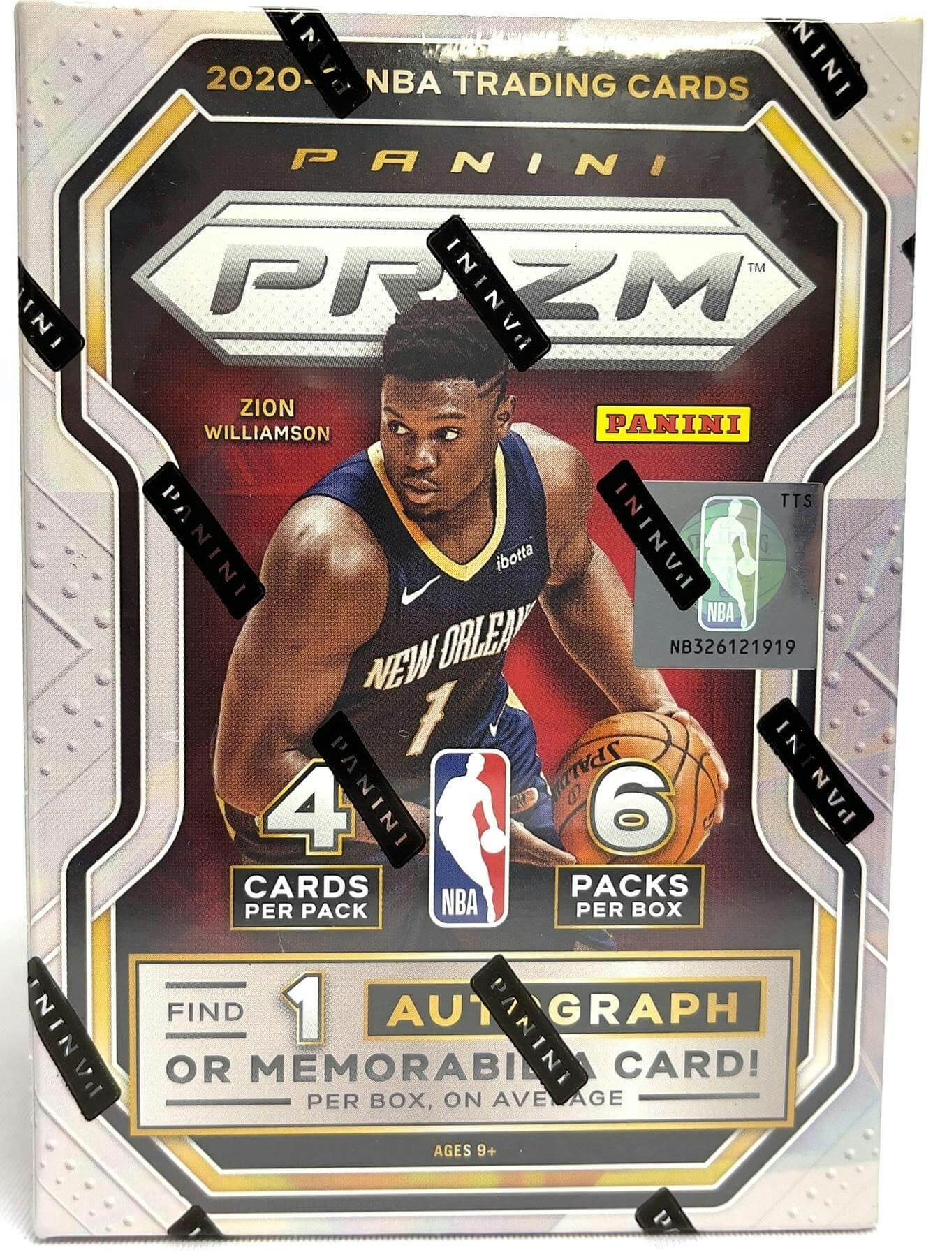 21panprizbk_bl_3_62z0gsx0d 2020/21 Panini Prizm Basketball 6-Pack Blaster Box - Image 1