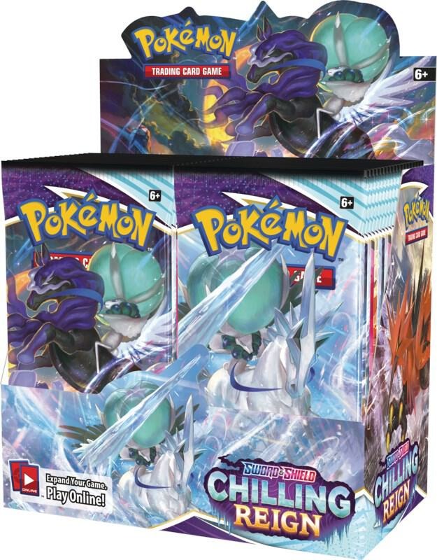 236258_in_1000x1000_484dab01-04c2-4ca9-9d59-c90f6d8d7452 Pokemon TCG: Chilling Reign Booster Box (SWSH06) - Image 1
