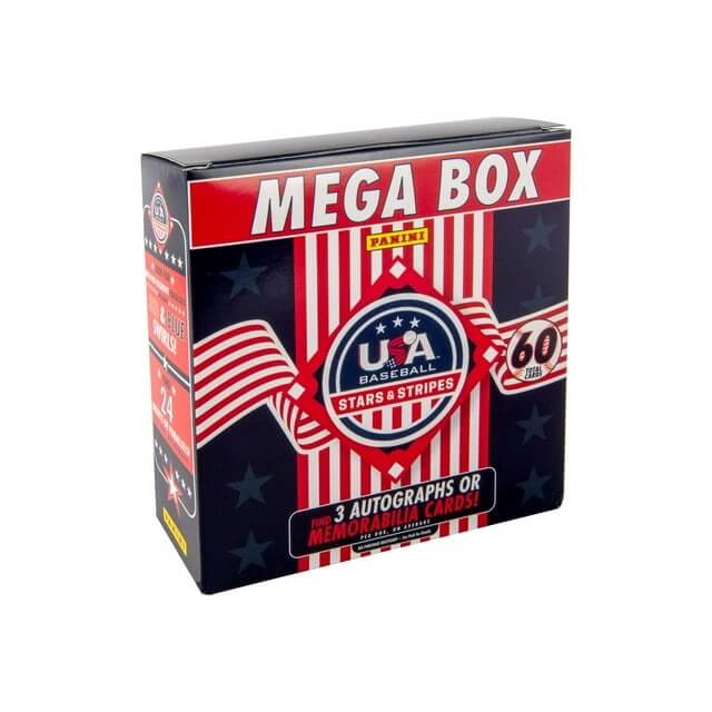 25-PANINI-USA-STARS-AND-STRIPES 2025 Panini USA Baseball Stars & Stripes Mega Box - Image 1