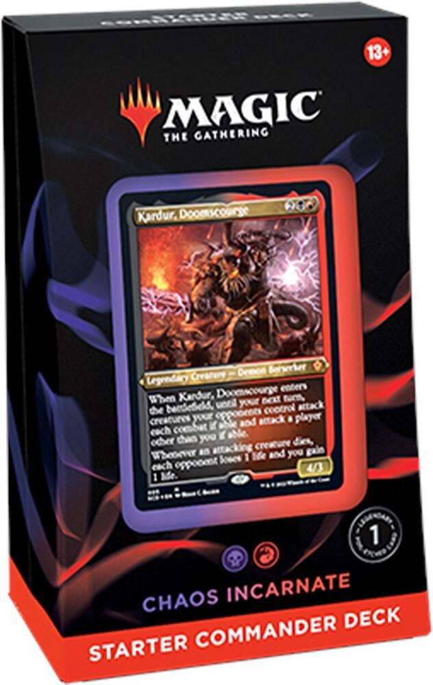 448435_in_1000x1000_e936b29e-8cec-4bae-973f-0e5fae6119e6 Magic the Gathering: Starter Commander Deck - Chaos Incarnate - Image 1