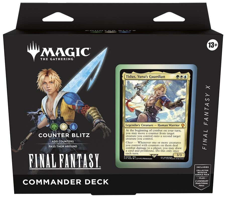 618905_in_1000x1000_cdcf1a10-3122-4cbc-be4a-3a354f33cd4f Magic the Gathering: Final Fantasy Commander Deck - Counter Blitz - Image 1