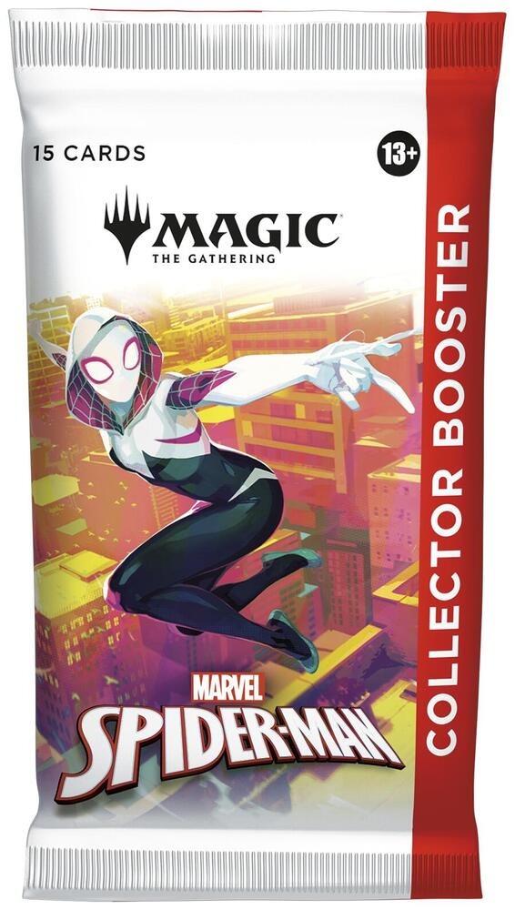 621109_in_1000x1000_5b3c697f-cece-4fc2-8782-dfbd8e855af0 Magic the Gathering: Marvel's Spider-Man Collector Booster Pack - Image 1