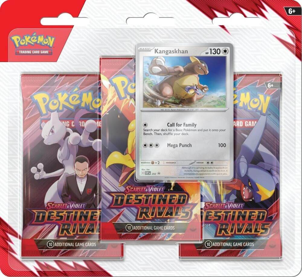 625683_in_1000x1000_68ab85ac-79fa-446d-bd3d-68359c73f1f7 Pokemon TCG: Scarlet & Violet (SV10) Destined Rivals 3 Pack Blister - Image 1
