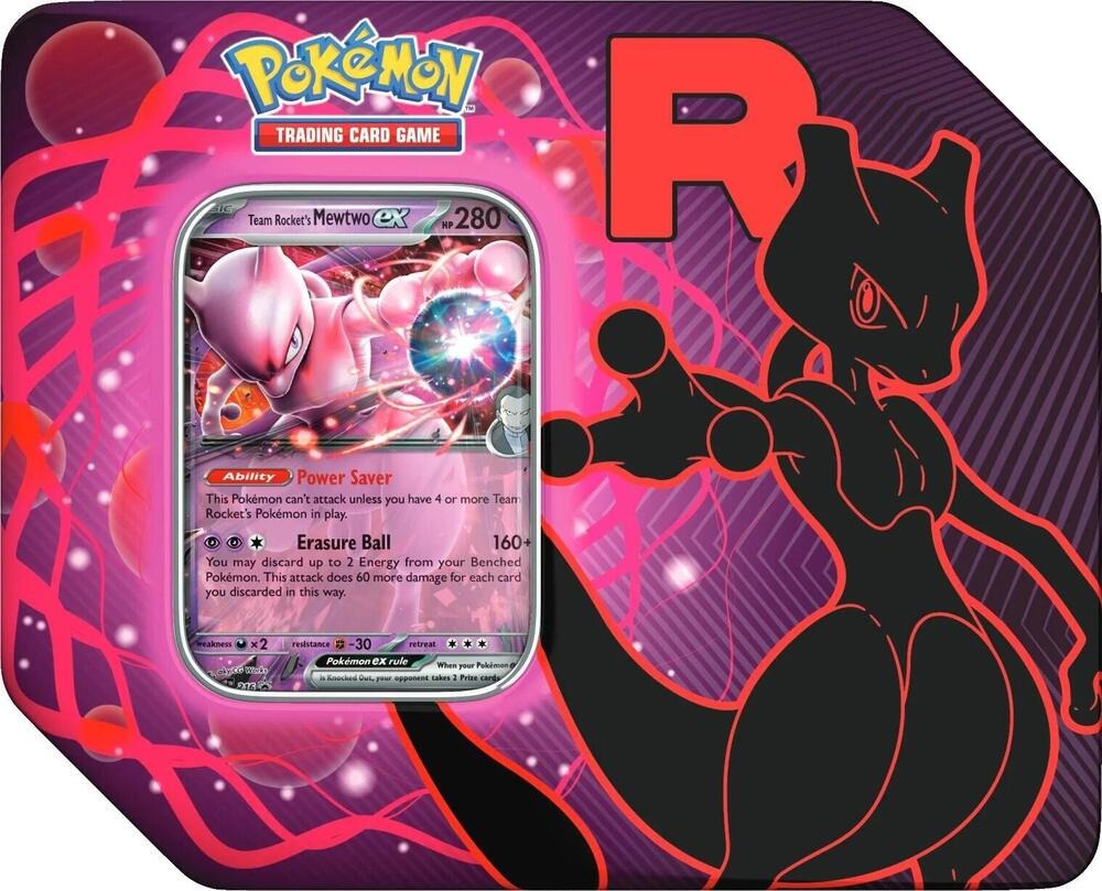 649193_in_1000x1000_0b329e7e-ece7-4793-a2fd-adaa4531b909 Pokemon TCG: Destined Rivals Team Rocket Tin (Various) - Image 1