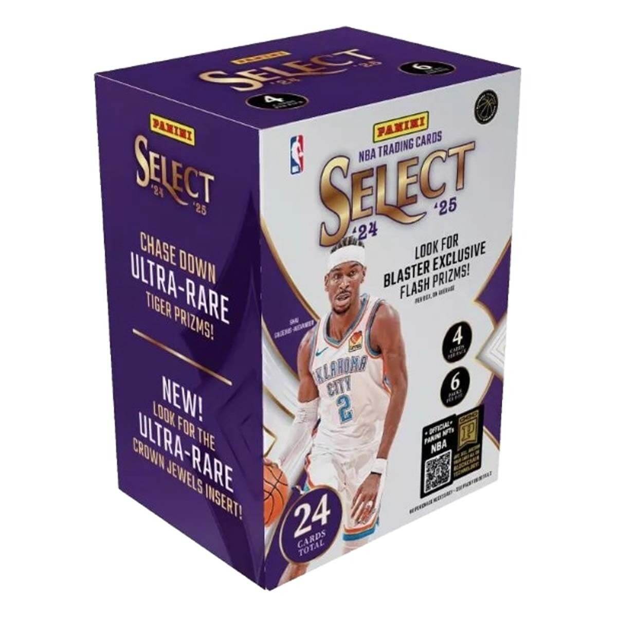 74613418063 2024-25 Panini NBA Select Basketball Blaster Box - Image 1