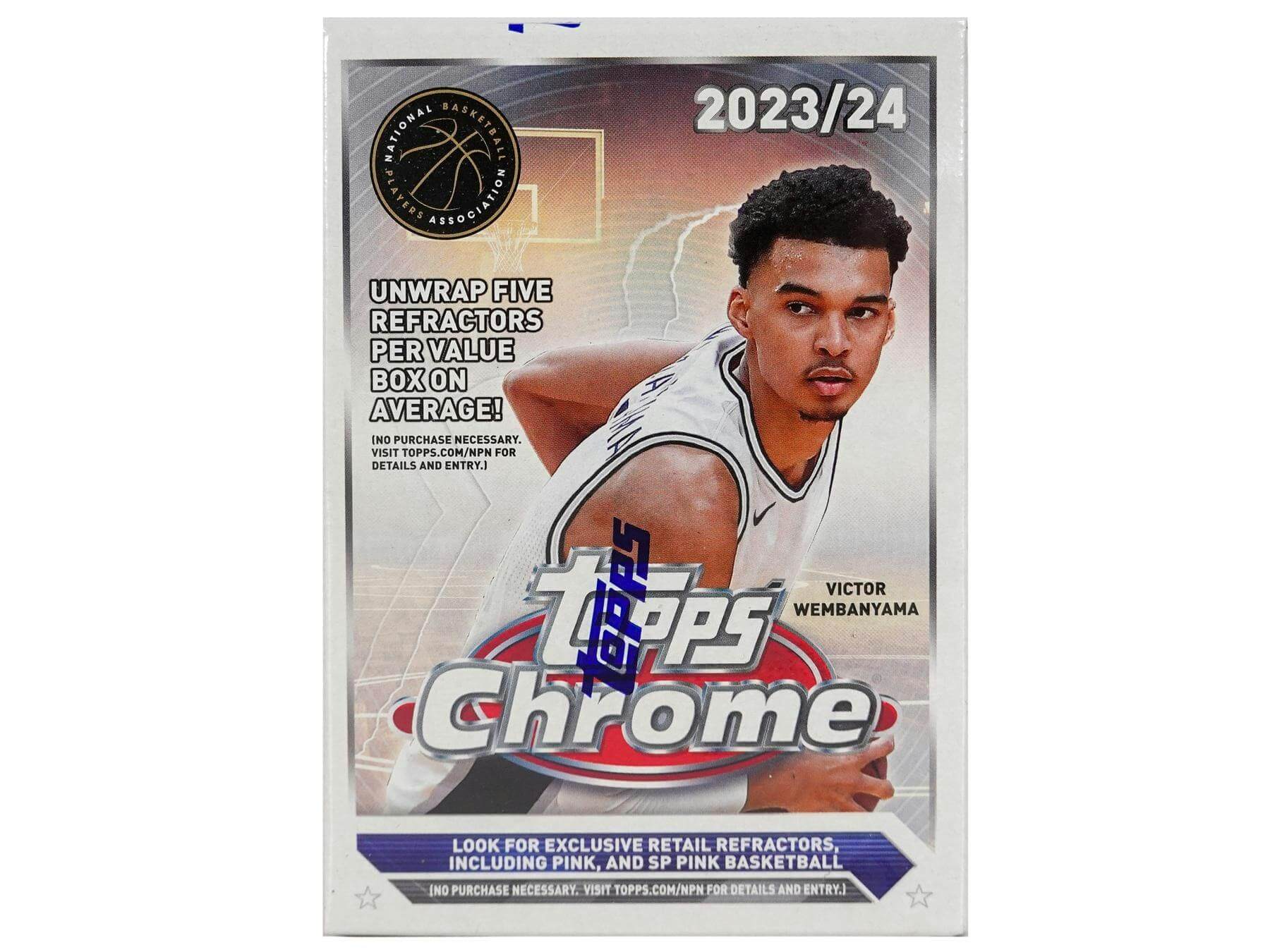 856497_004_082624 2023/24 Topps Chrome Basketball Blaster Box - Image 1