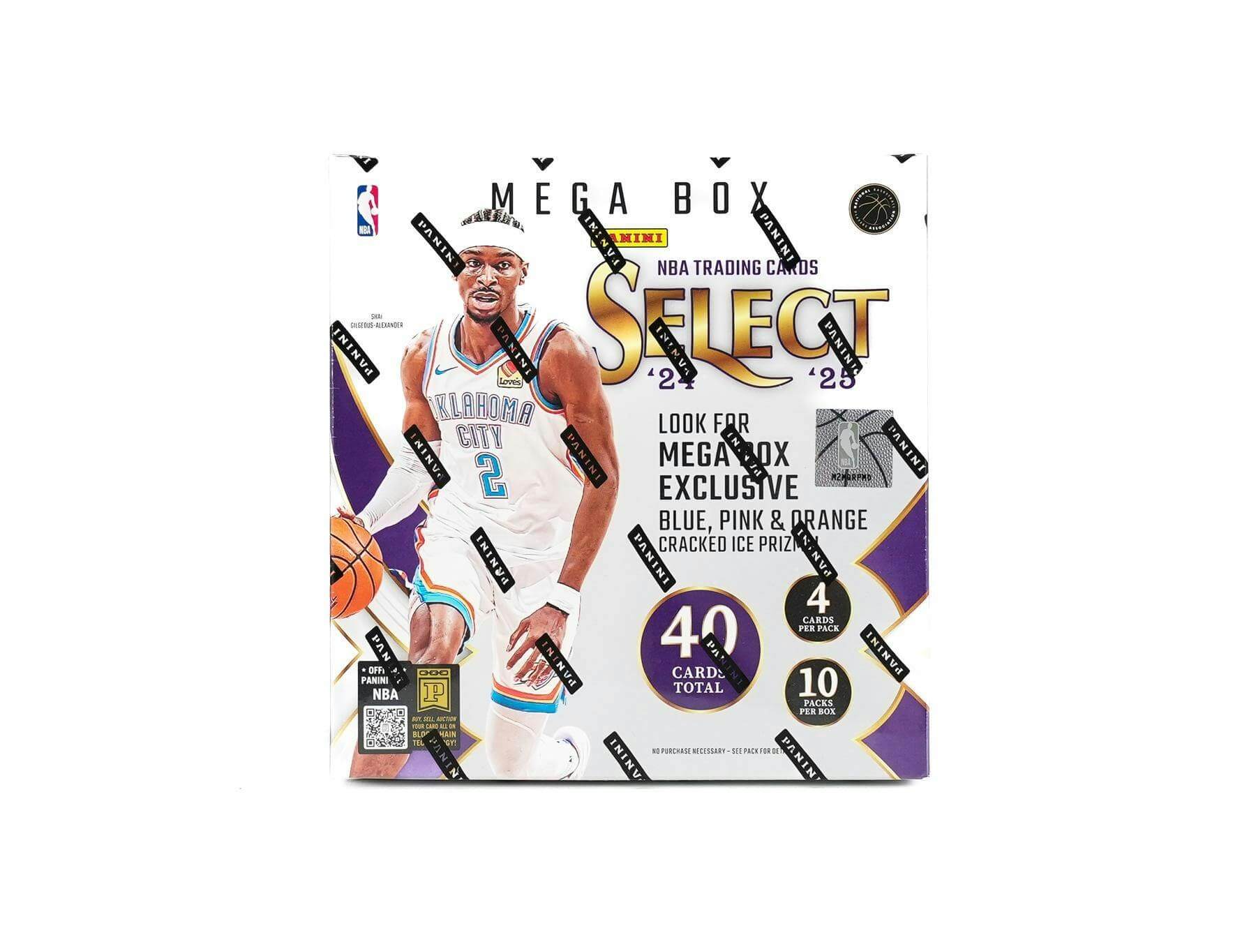 879269_002_070225 2024/25 Panini Select NBA Basketball Mega Box - Image 1
