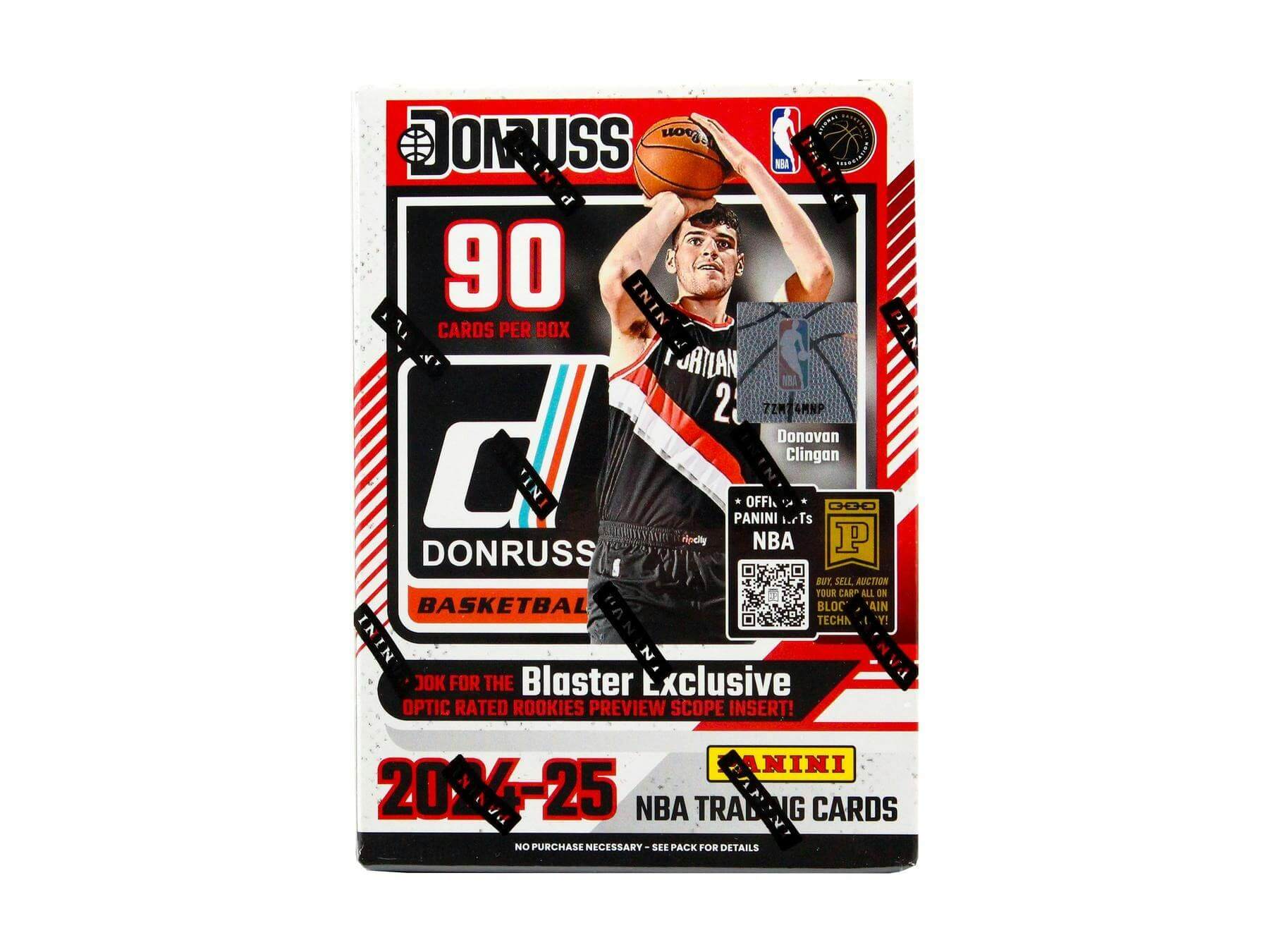 882909_004_040325 2024/25 Panini Donruss Basketball 6-Pack Hobby Blaster Box - Image 1