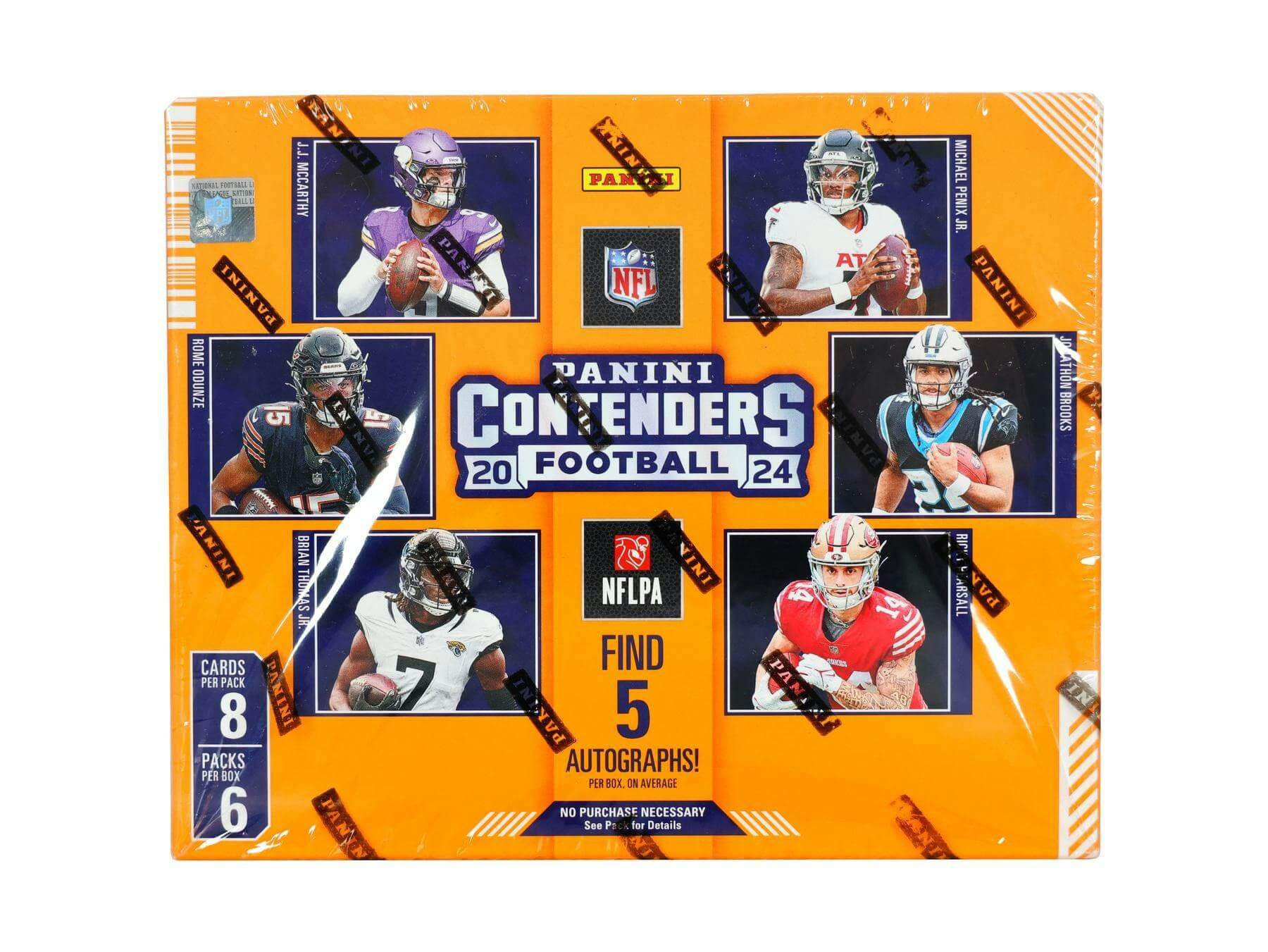 886745_004_061025 2024 Panini Contenders Football Hobby Box - Image 1