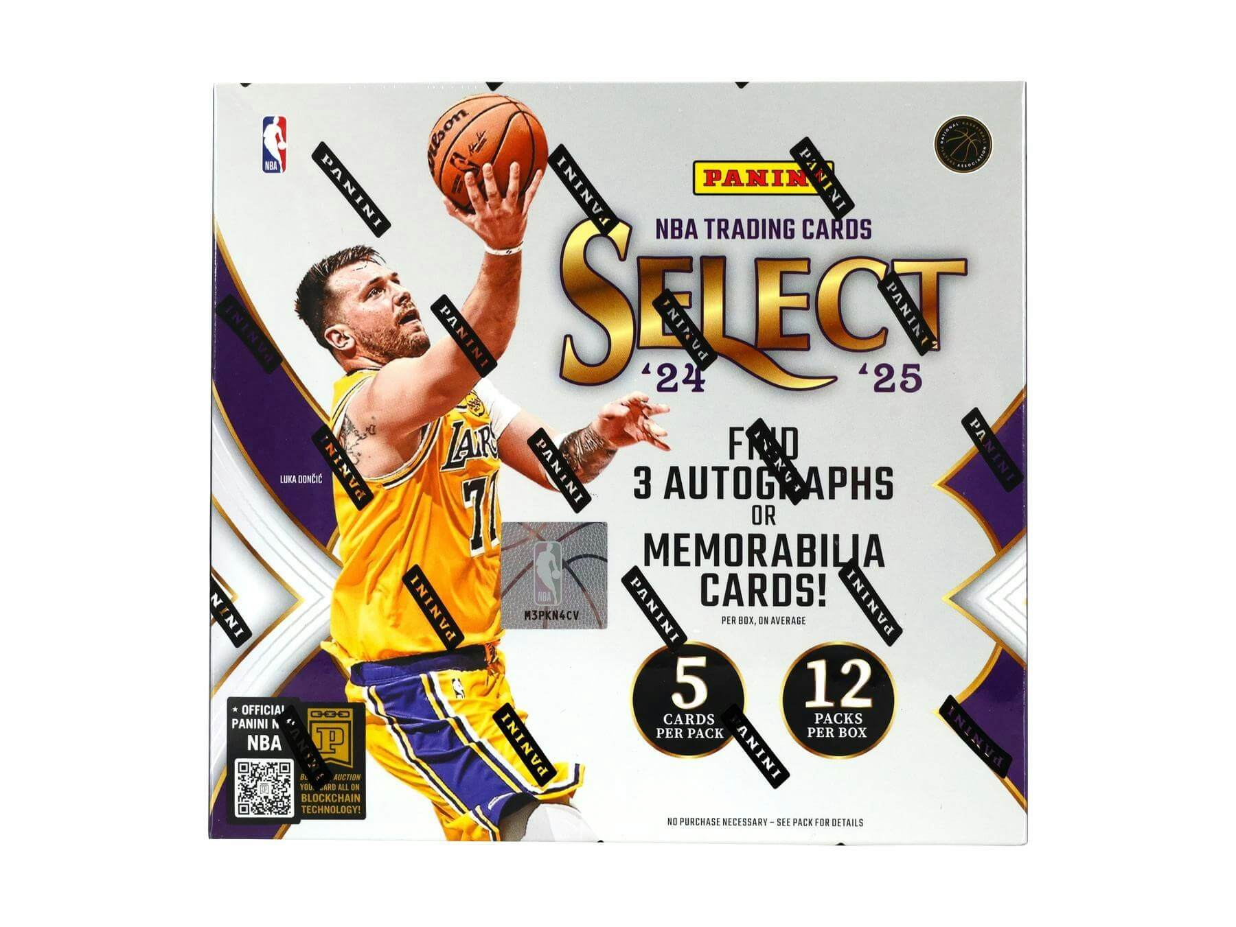 894514_004_061925 2024/25 Panini Select Basketball Hobby Box - Image 1