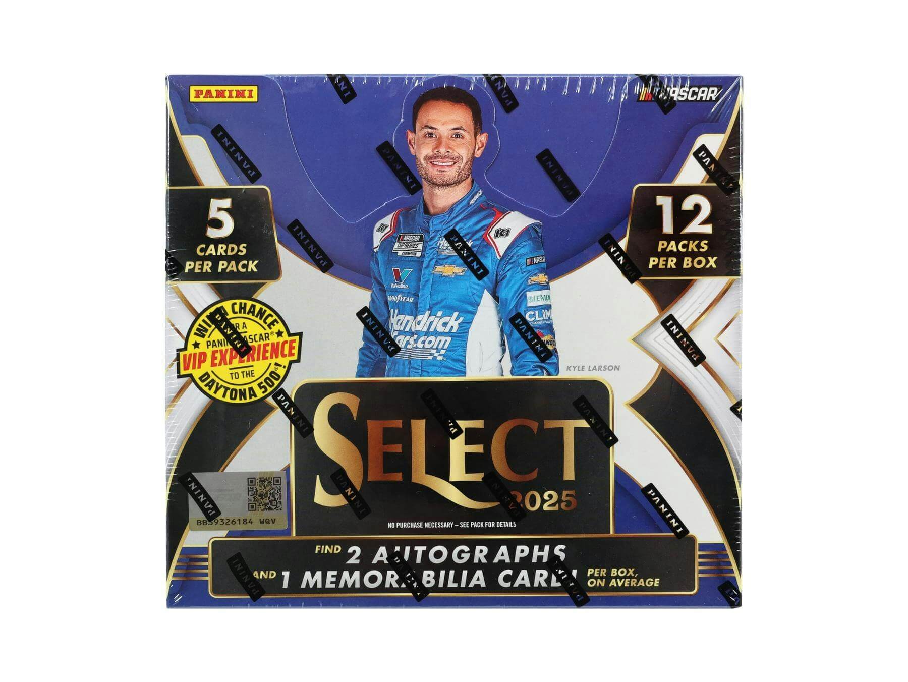 899723_004_082225_2c9e8509-b822-470f-b968-f93c2bf84589 2025 Panini Select NASCAR Racing Hobby Box - Image 1
