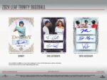 2024 Leaf Trinity Baseball Hobby Box - Image 3