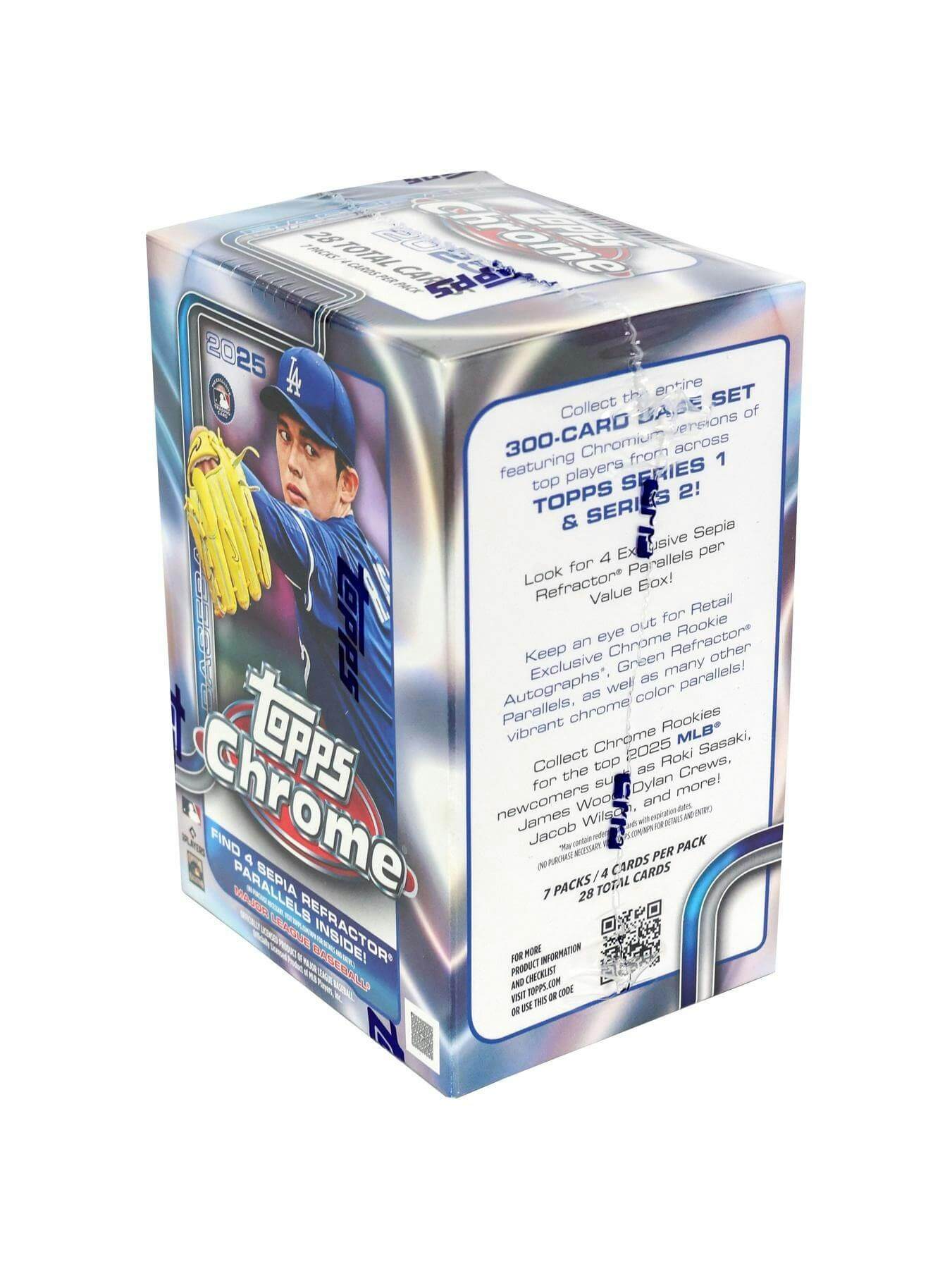 903244_005_072125 2025 Topps Chrome Baseball 7-Pack Blaster Box - Image 1