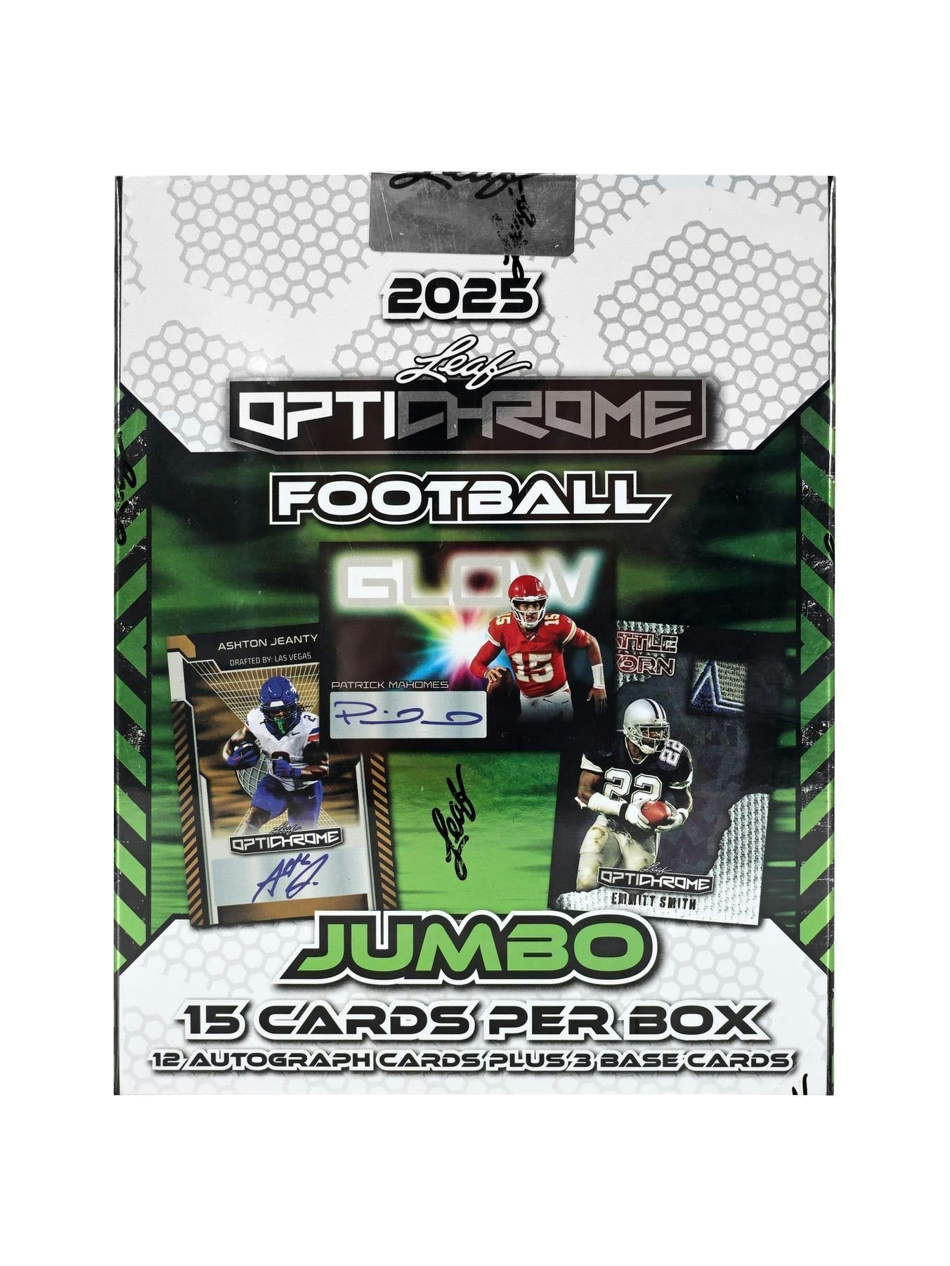 904000_004_082925 2025 Leaf Optichrome Football Hobby Jumbo Box - Image 1
