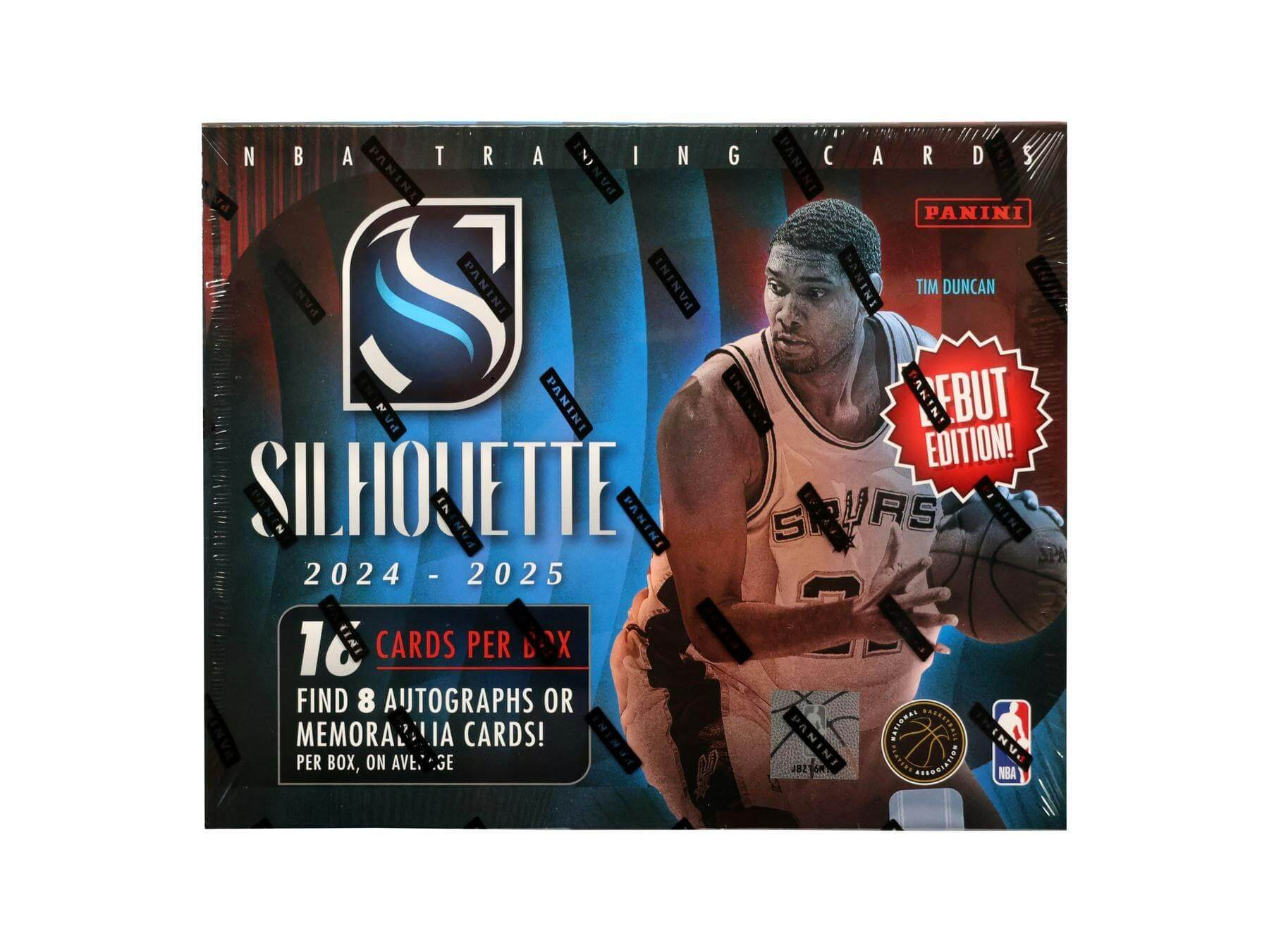 907669_004_082725 2024/25 Panini Silhouette Basketball Hobby Box - Image 1