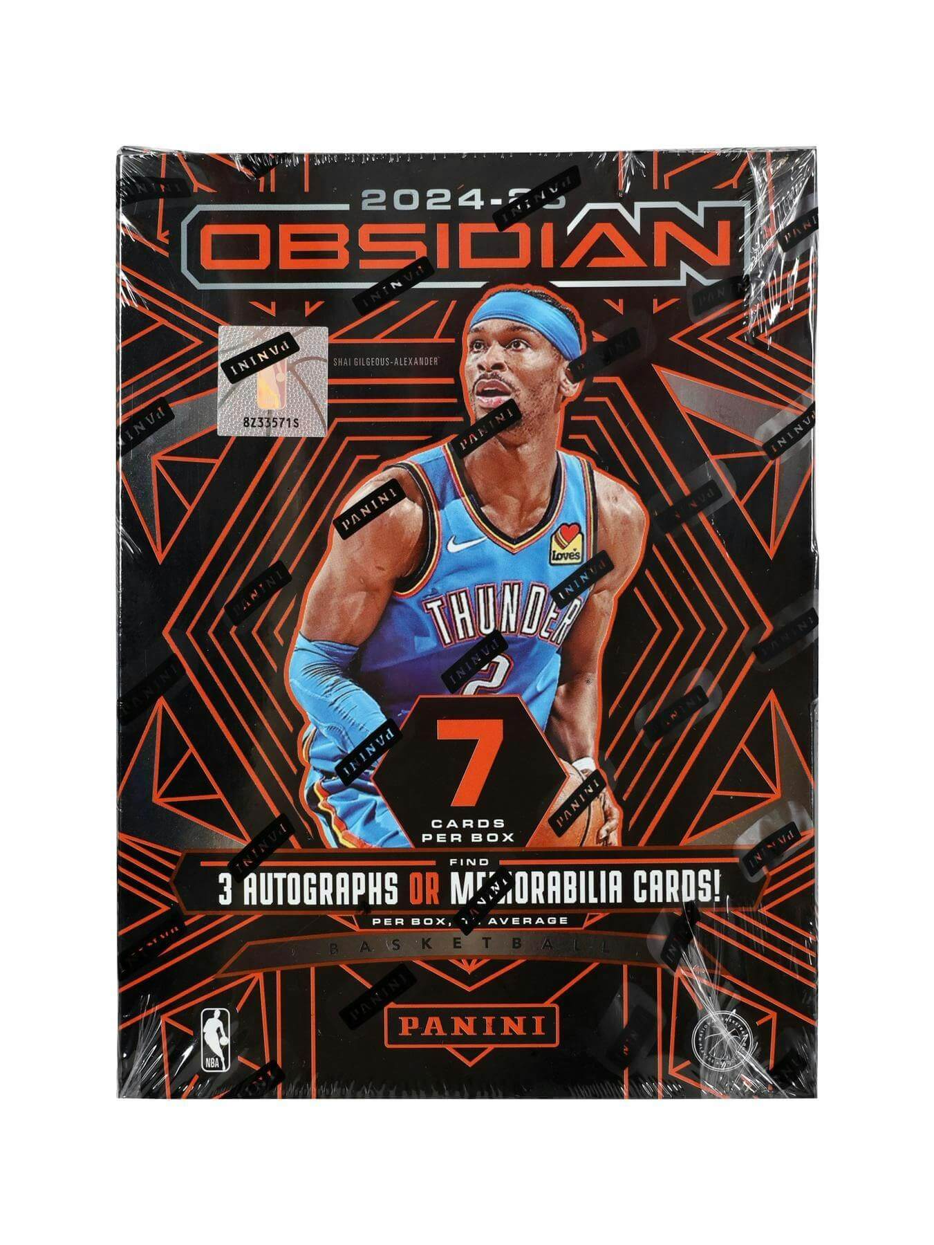 909539_004_091025 2024/25 Panini Obsidian Basketball Hobby Box - Image 1