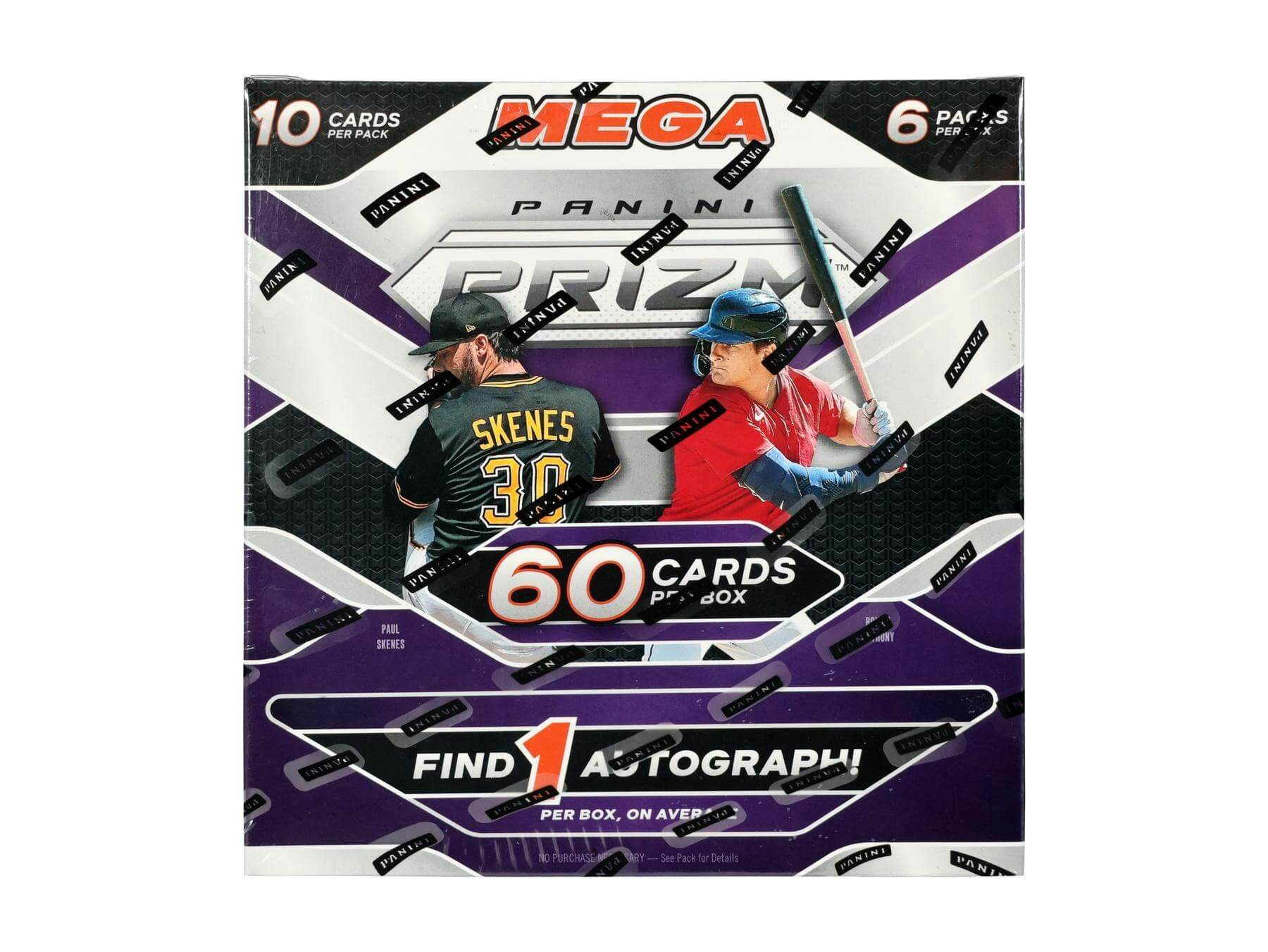 912791_004_090825 2025 Panini Prizm Baseball Mega Box (Pink Ice Prizms) - Image 1