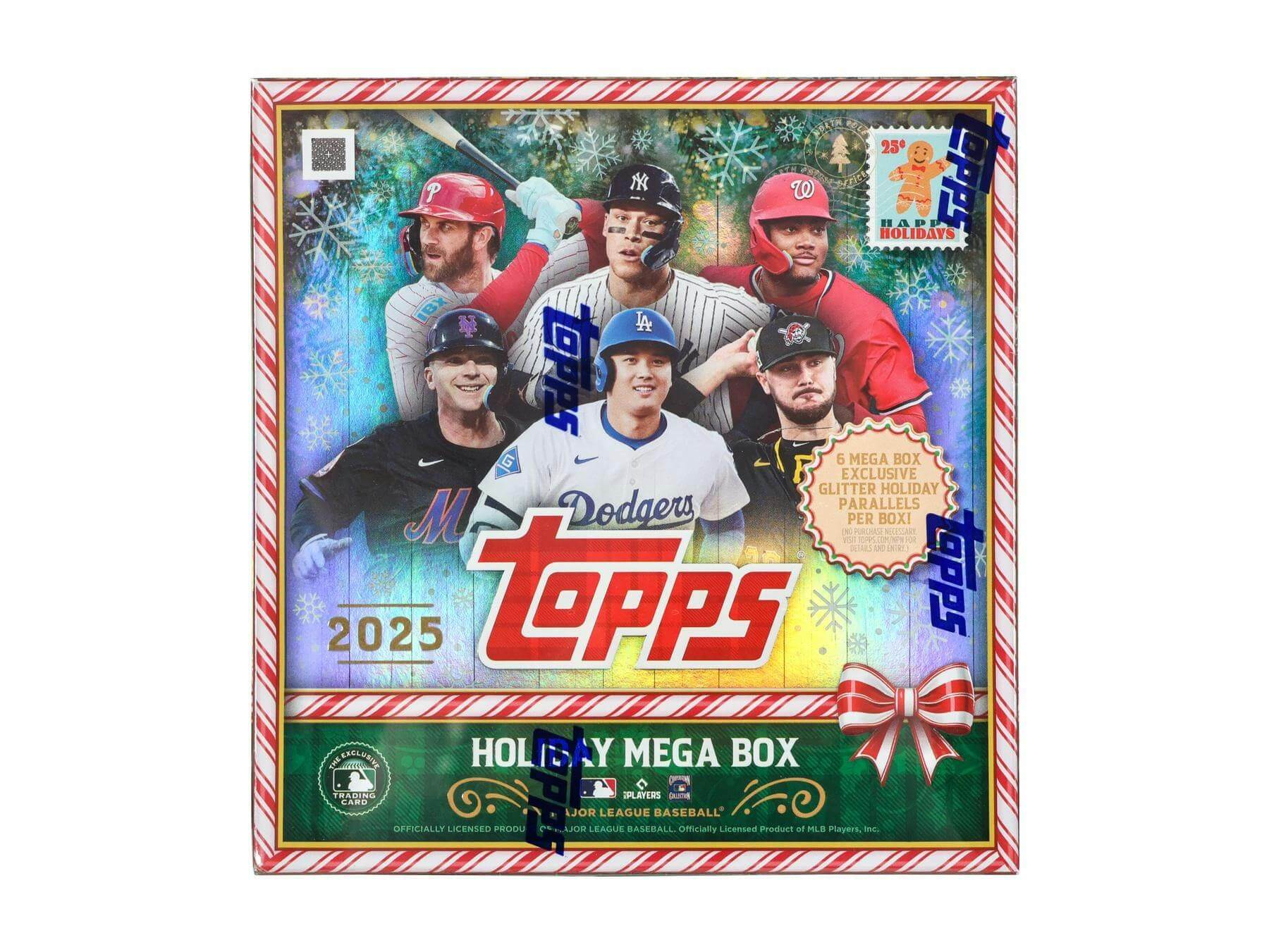 915153_004_101325 2025 Topps Holiday Baseball Mega Box - Image 1