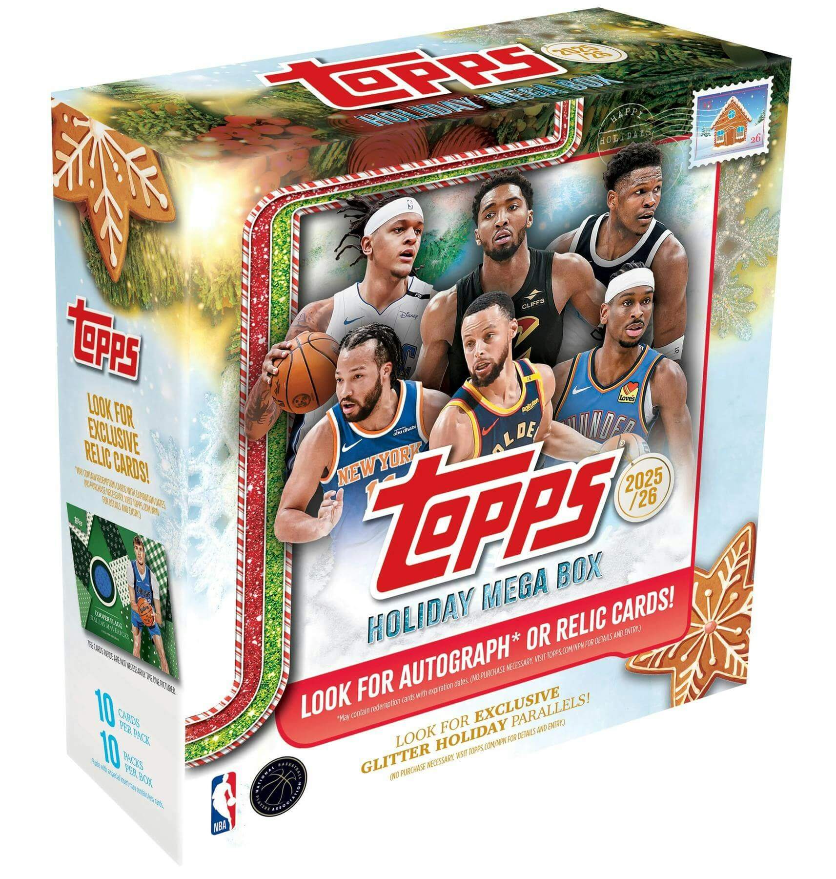 917242_box 2025/26 Topps Holiday Basketball Mega Box - Image 1