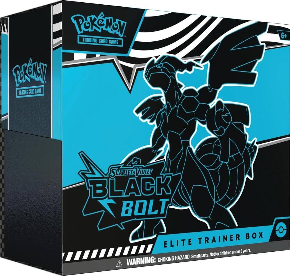BlackBoltETB Pokemon TCG: Scarlet & Violet (SV10.5) Black Bolt Elite Trainer Box - Image 1