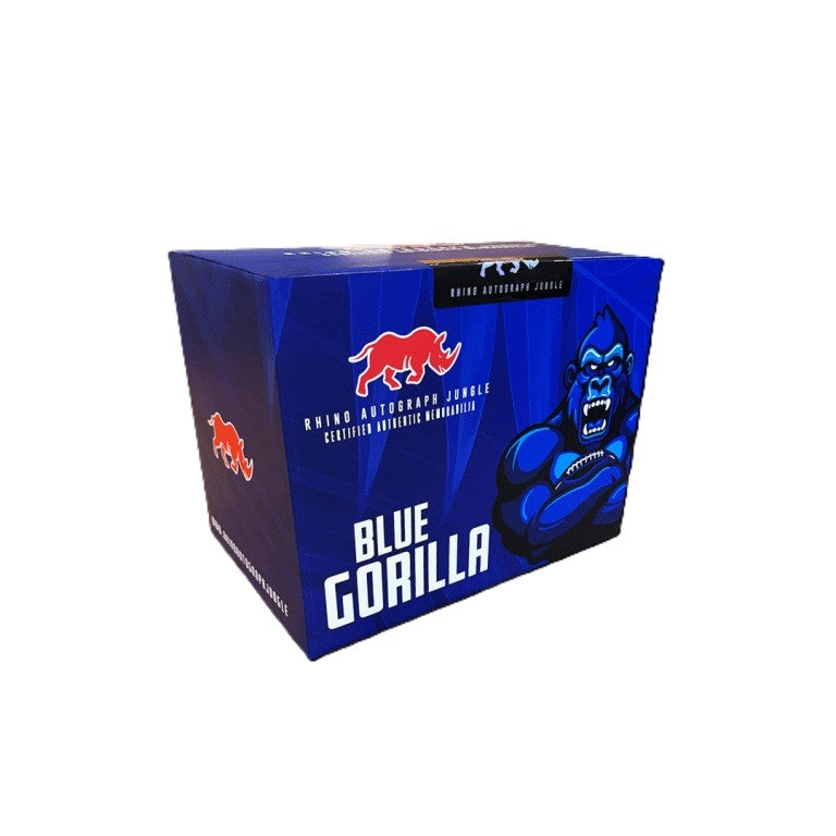 Blue-Gorilla_f900b923-ae18-4caa-82c5-516121dd4ac0 2025 Rhino Autograph Jungle (Blue Gorillia Edition) Full Size Signed Helmet - Image 1