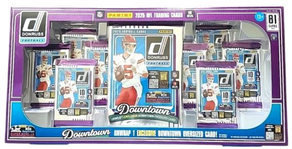 Capture 2025 Panini Donruss Football Bundle Box (Downtown Oversized Pack) - Image 1