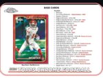 2024 Topps Chrome Football Hobby 12-Box Case - Image 7