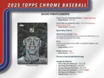 2025 Topps Chrome Baseball Hobby Box - Image 8