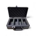 Guardian: 1-Row Graded Card Aluminum Storage Case (Black Diamond Pattern) - Image 5