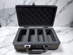 Guardian: 1-Row Graded Card Aluminum Storage Case (Black Diamond Pattern) - Image 9
