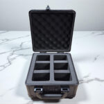Guardian: 2-Row Graded Card Aluminum Storage Case (Black Diamond Pattern) - Image 11