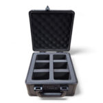 Guardian: 2-Row Graded Card Aluminum Storage Case (Black Diamond Pattern) - Image 5