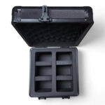 Guardian: 2-Row Graded Card Aluminum Storage Case (Black Diamond Pattern) - Image 6