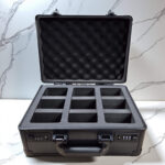 Guardian: 3-Row Graded Card Aluminum Storage Case (Black Diamond Pattern) - Image 11