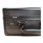 Guardian: 3-Row Graded Card Aluminum Storage Case (Black Diamond Pattern) - Image 4