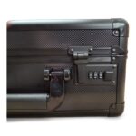 Guardian: 3-Row Graded Card Aluminum Storage Case (Black Diamond Pattern) - Image 5