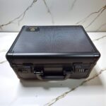 Guardian: 3-Row Graded Card Aluminum Storage Case (Black Diamond Pattern) - Image 9