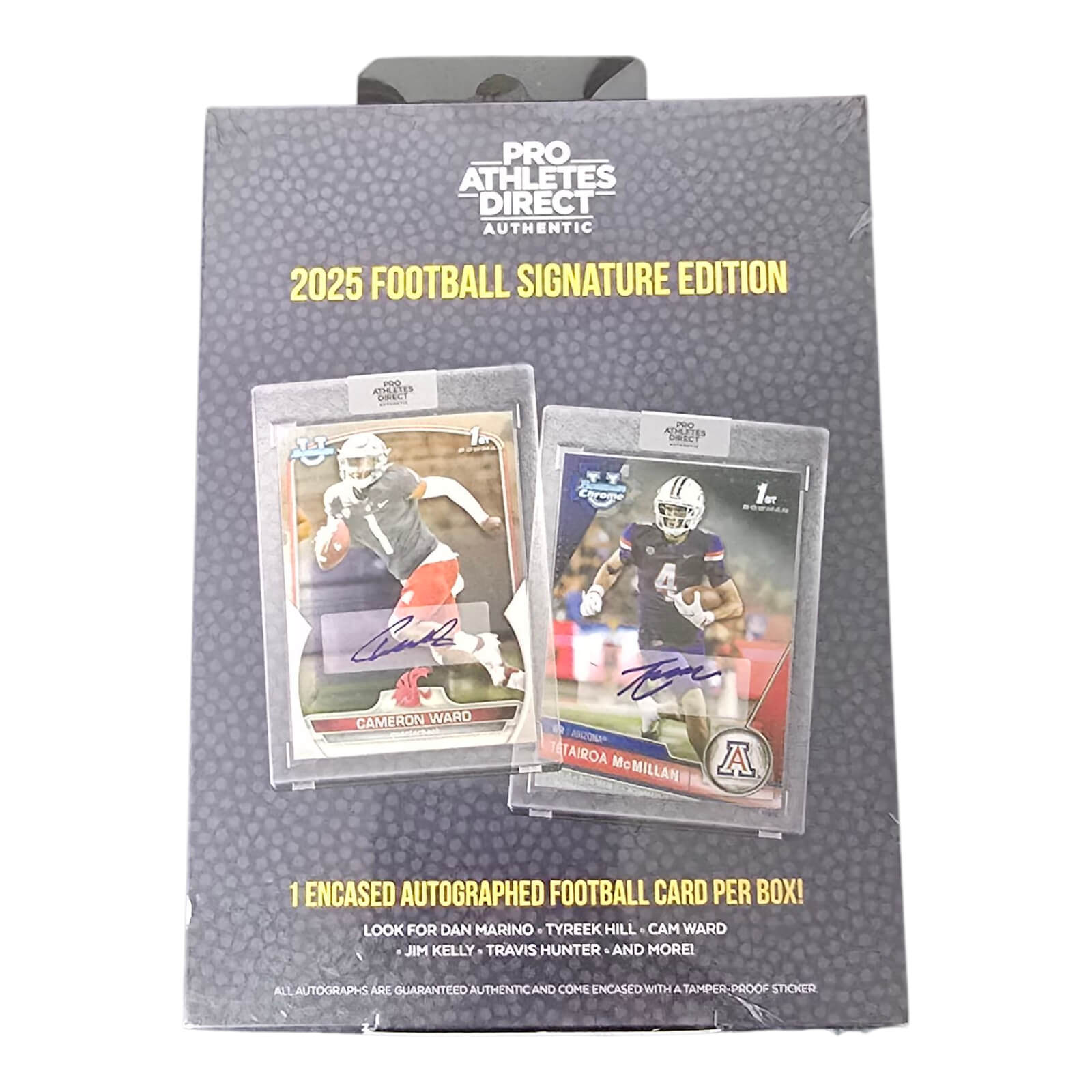 GT-25PUFPADASE-HB 2025 Pro Athletes Direct Signature Edition Football Hobby Box - Image 1