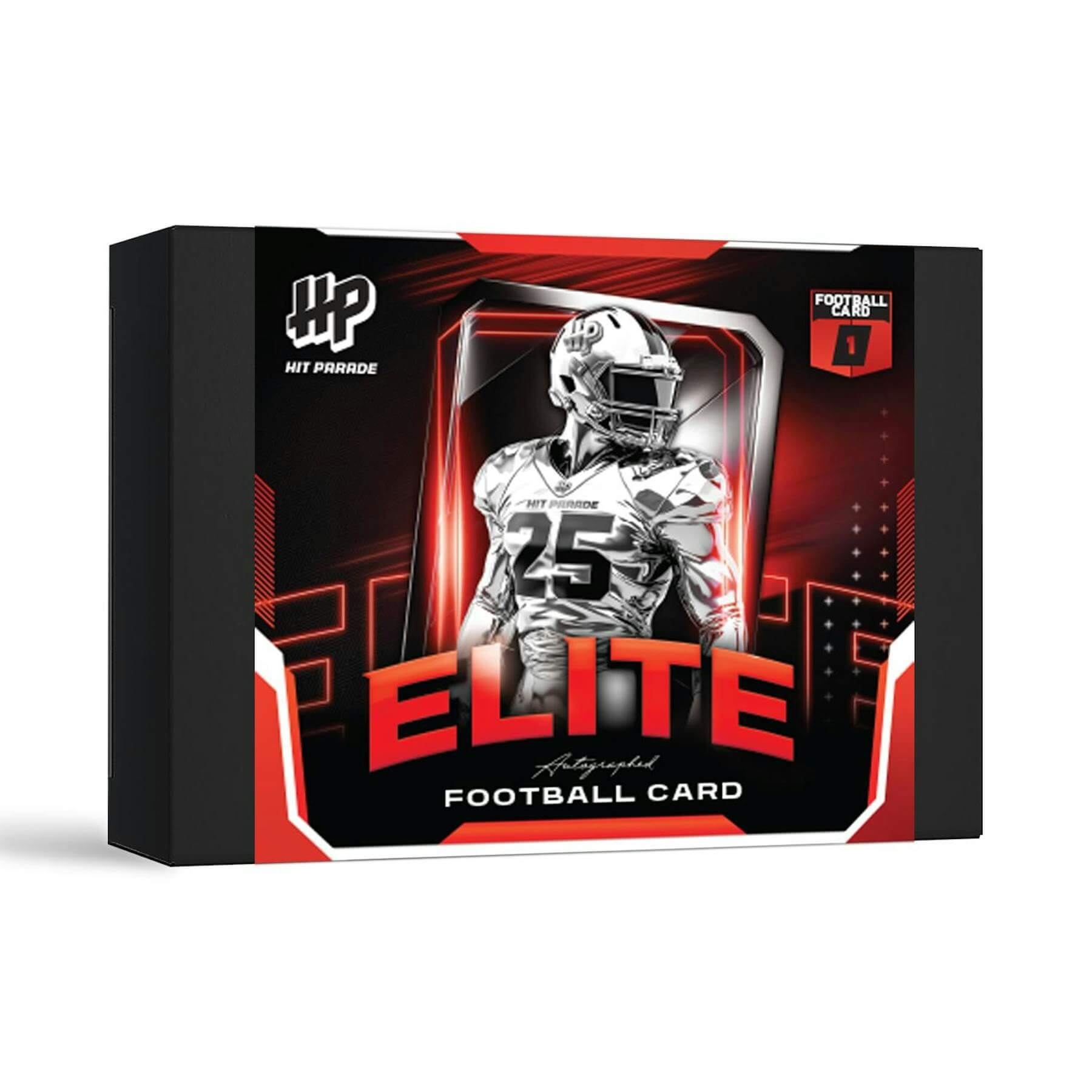 HP-25FBACES7-HB1 2025 Hit Parade Football Autographed Card Elite Series 7 Hobby Box - Image 1