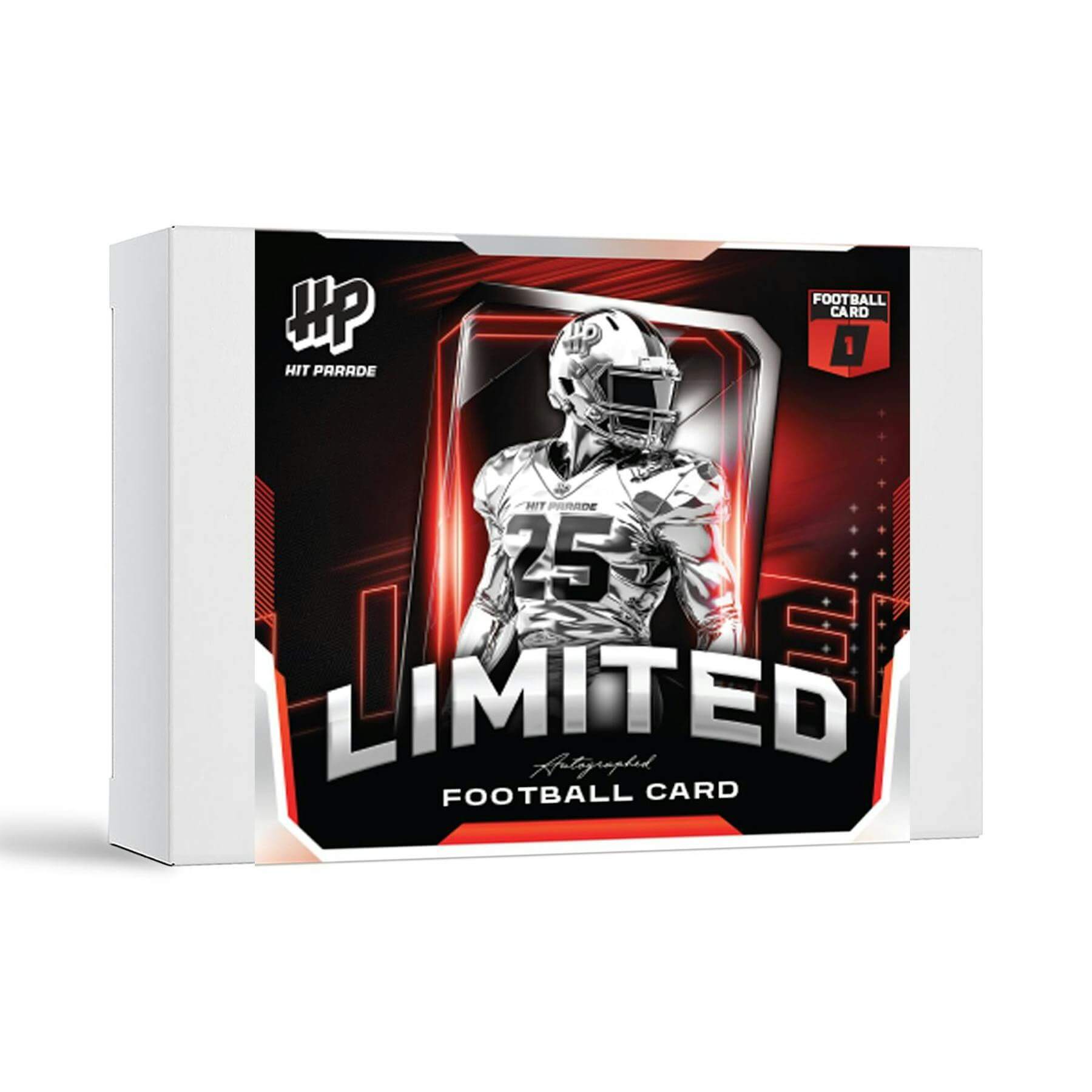 HP-25FBACLS17-HB1 2025 Hit Parade Football Autographed Card Limited Series 17 Hobby Box - Image 1