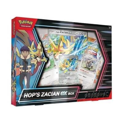 MA-POK10134-EX1 Pokemon TCG: Hop's Zacian ex Box - Image 1