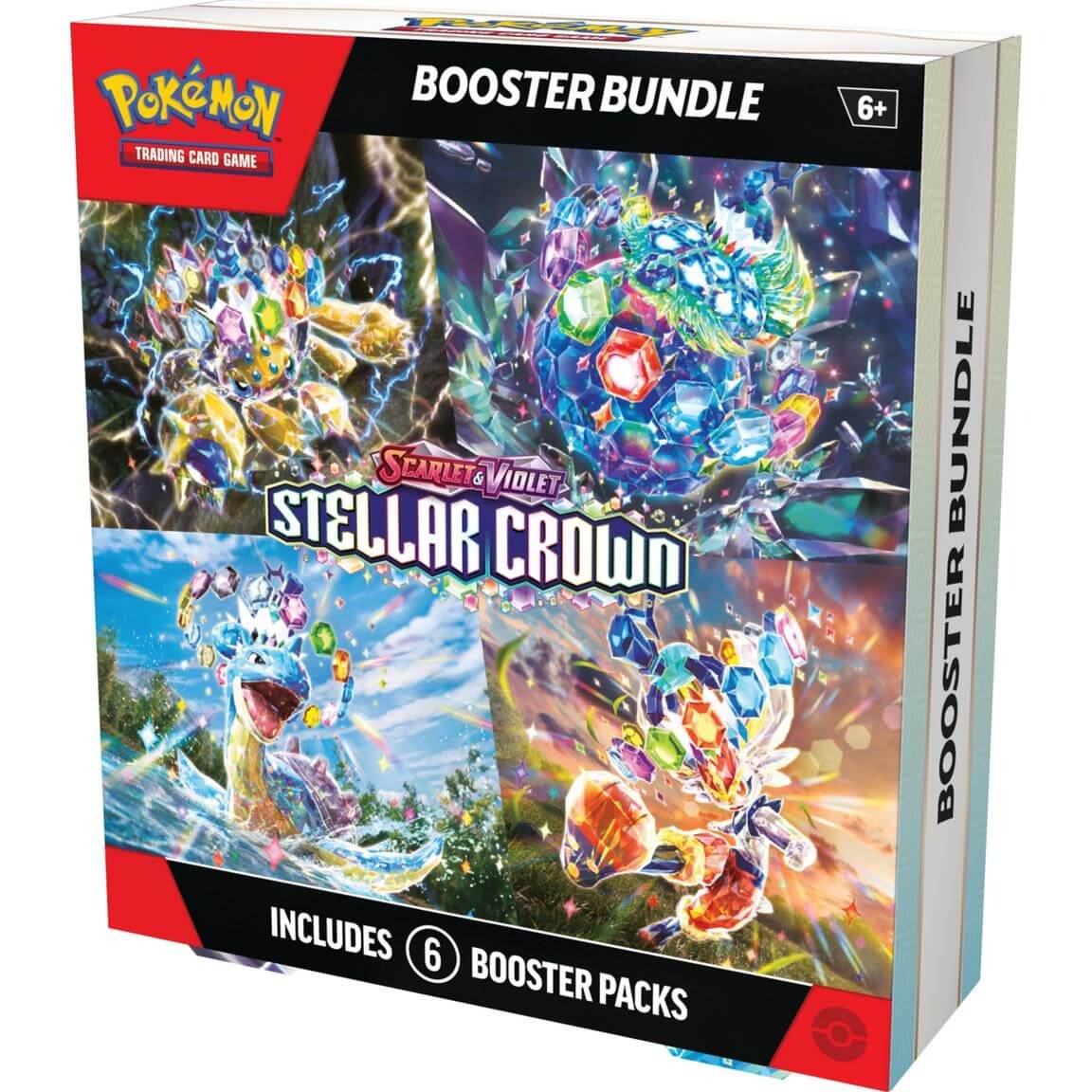 ME-PSVSC-BBU1 Pokemon TCG: Scarlet & Violet (SV07) Stellar Crown Booster Bundle - Image 1