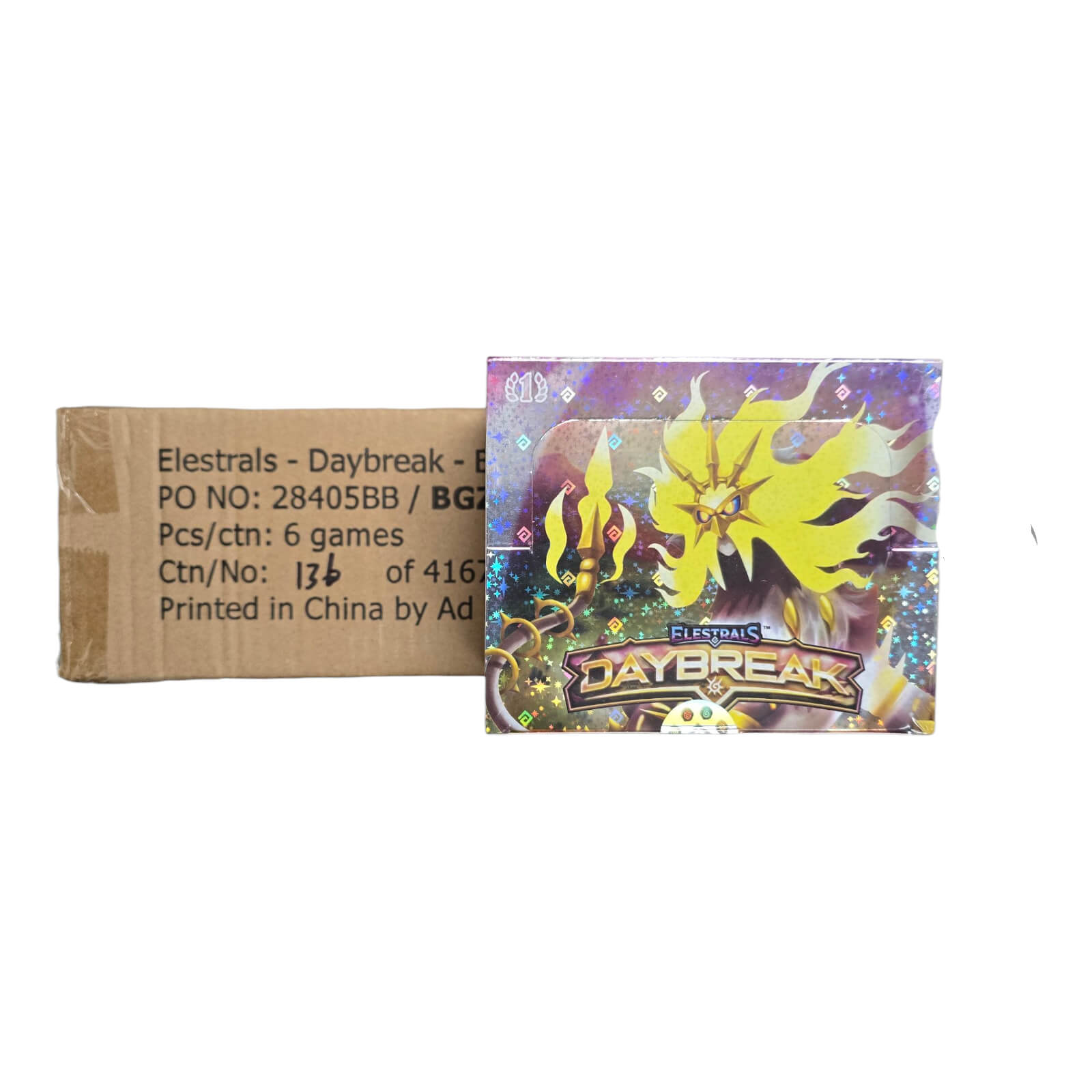 PH-ELESTDB-CSE Elestrals: Daybreak Booster Box (1st Edition) 6-Box Case - Image 1