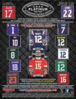 2025 TriStar Platinum Edition Autographed Football Jersey 4-Box Case - Image 2