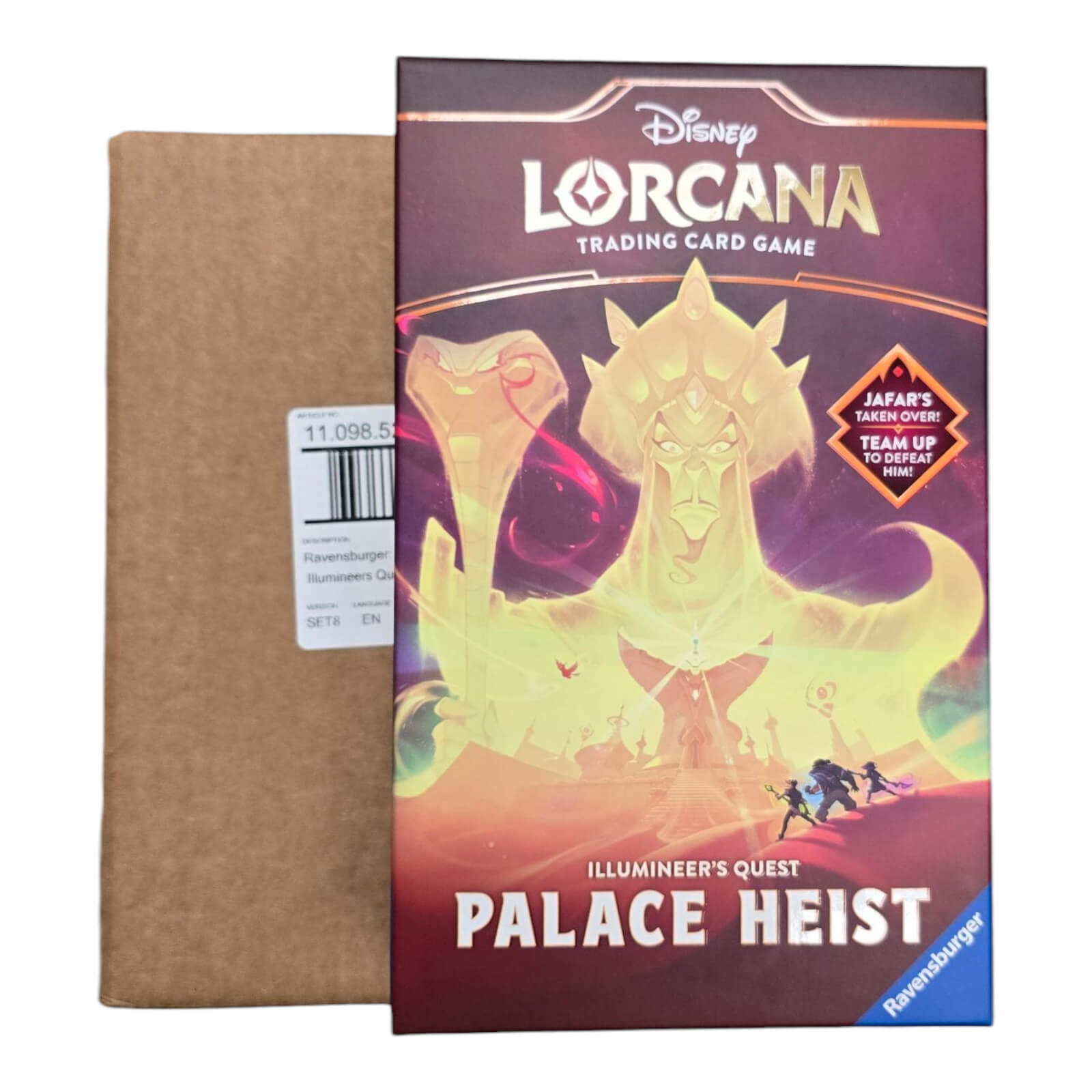 SH-RAV98525-CSE1 Disney Lorcana: Reign of Jafar Illumineer's Quest - Palace Heist 4 Box Case - Image 1