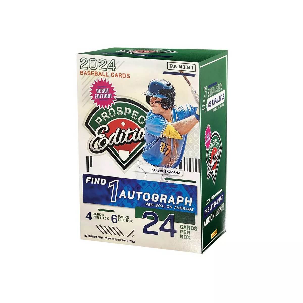SP-PAN24BBPEB-BB1 2024 Panini Prospect Edition Baseball 6-Pack Blaster Box - Image 1