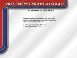 2025 Topps Chrome Baseball Hobby Jumbo 8-Box Case - Image 13